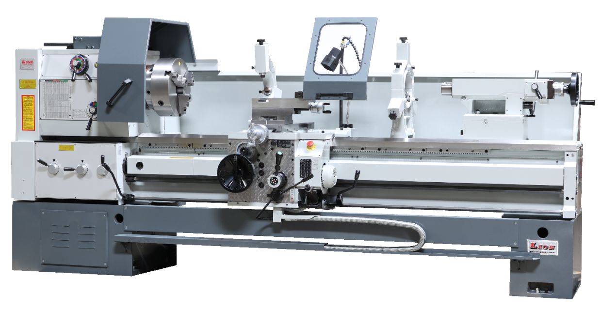 Manual lathe, 25-inch swing, European LION model